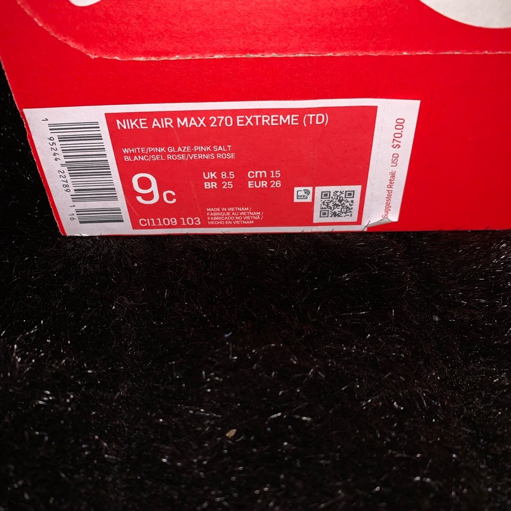 Nike Air Max 270 Extreme in White and Pink - Picture 5 of 5
